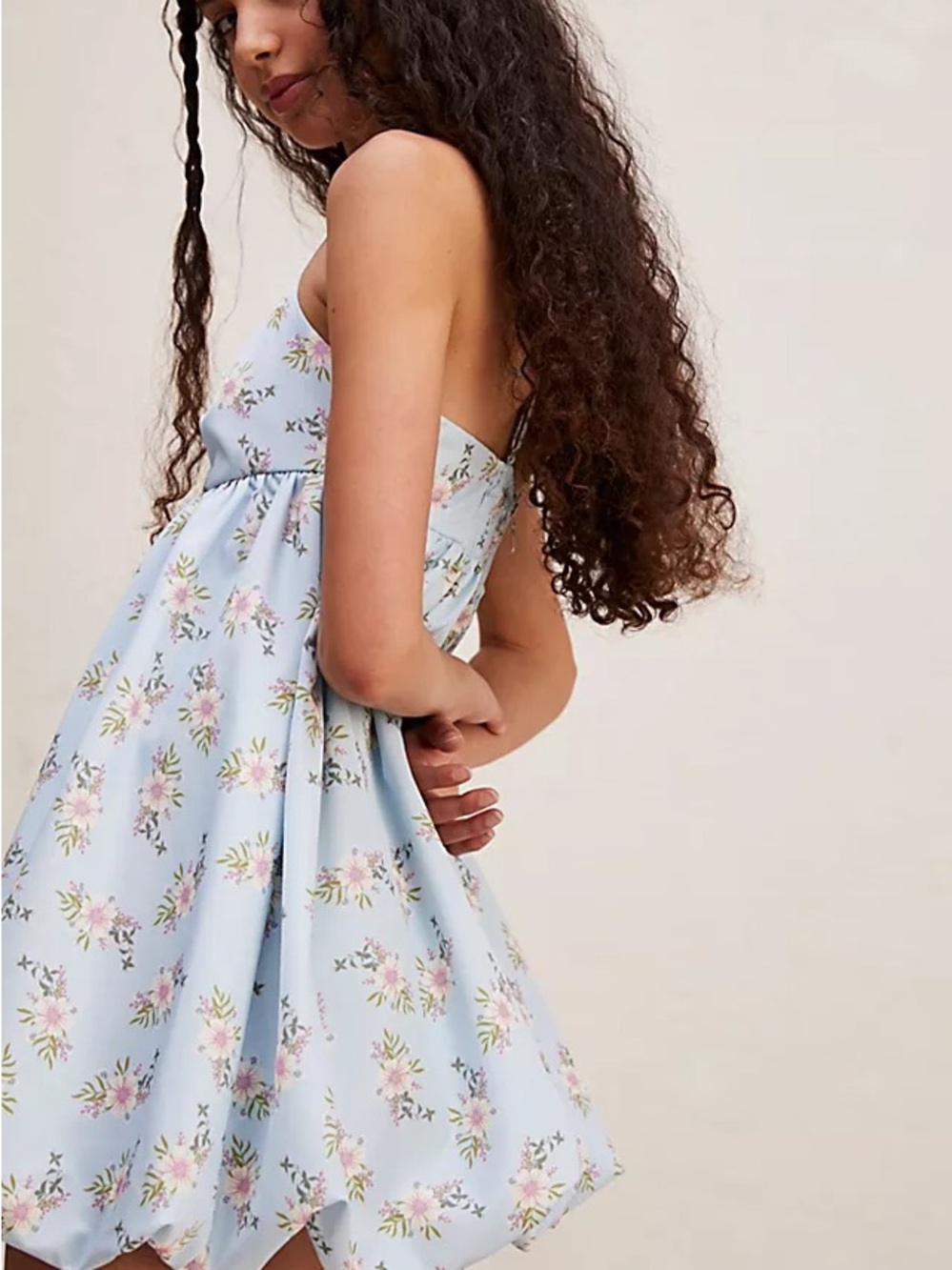 Free People In A Bubble Mini Dress MSRP$128 nwt